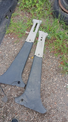 Dacia stepvay emniyet kemer alt üst plastik kaplamalar