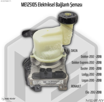 Dacia Dokker, Duster, Logan, Lodgy Elektrikli Direksiyon Pompası