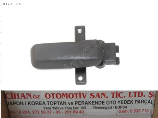 Isuzu Npr66 Kapı İç Açma Kolu Sol 1997-2009  8978666011