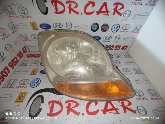 CHEVROLET SPARK 2006-10 SAĞ FAR  ÇIKMA PARÇA