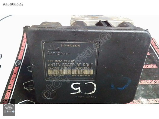 CITROEN C5 ABS BEYNİ ABS POMPASI 10.0960-1140.3 9657061080