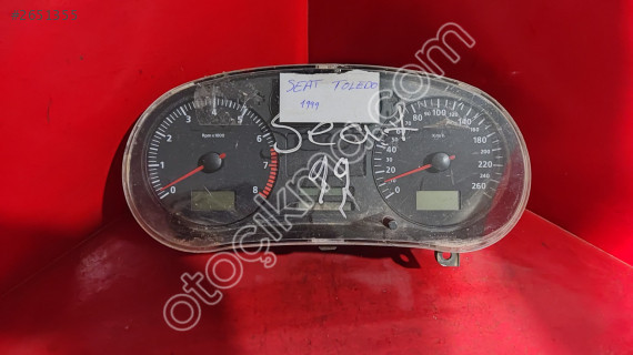SEAT TOLEDO KM SAATİ GÖSTERGE PANELİ 1999 2005  ÇIKMA PARÇA