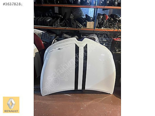 RENAULT CLIO 4 ÇIKMA ORJİNAL BEYAZ MOTOR KAPUTU -SALİM OTOMOTİV-