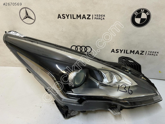 PEUGEOT 5008 T87E SAĞ FAR XENON ORJİNAL OEM:9805525480