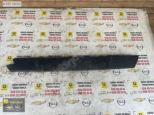 OPEL ASTRA J PLAKA ALTI BAKALİTİ ÇIKMA SÖKME YEDEK PARÇA