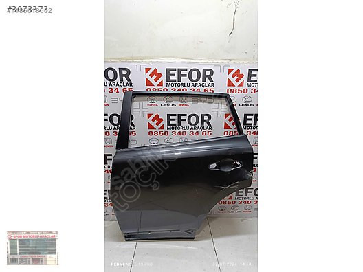 TOYOTA RAV-4 SOL ARKA KAPI ÇIKMA ORJİNAL YEDEK PARÇA