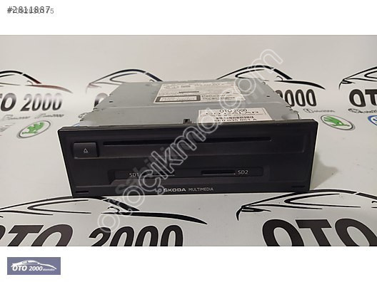 5E0035864A SKODA OCTAVİA 2014-2018 CD ÇALAR