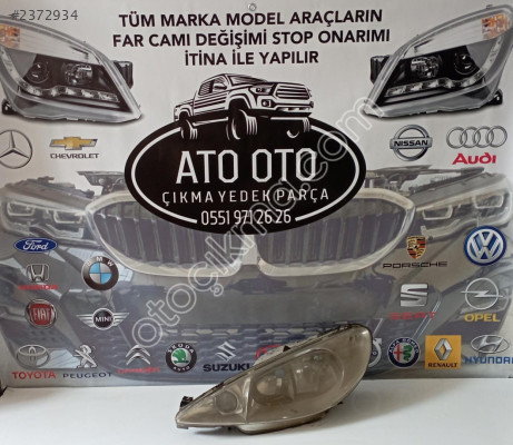 PEUGEOT 206 ORJINAL ÇIKMA SAĞ SOL FAR