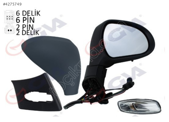 DIS DIKIZ AYNASI SAG ELEKTRIKLI ISITMALI ASTARLI SENSORLU SINYALL