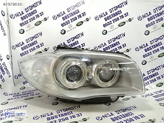 BMW 1 SERİSİ E87 KASA SAĞ FAR XENON ORJ ÇIKMA 7159302