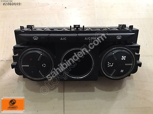 CITROEN C-ELYSEE KLİMA KONTROL PANELİ ORJINAL ÇIKMA 