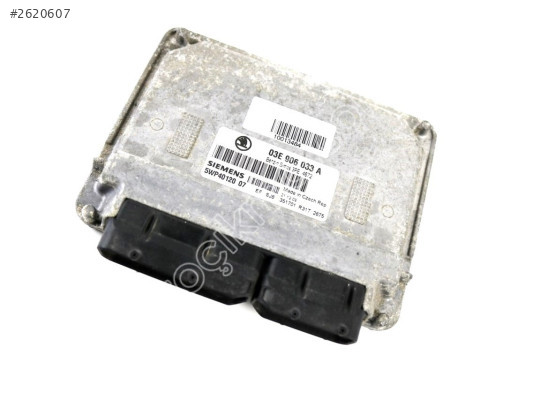 Skoda Fabia VW Polo Motor Beyni 03Е906033А 5WP4012007 DCM3.7