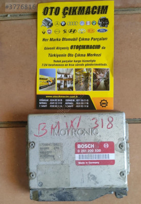 BMW E30 3 Serisi 318İ Motor Beyni - Çıkma Parça 1739041001