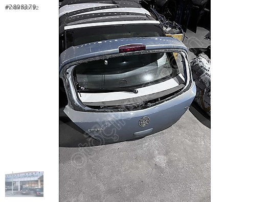 OPEL CORSA BAGAJ KAPAĞI ÇIKMA