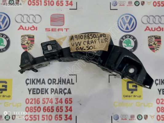 VOLKSWAGEN CRAFTER SOL ÖN TAMPON BRAKETİ OEM a9108850400