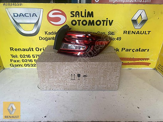 RENAULT TALİANT SIFIR ORJİNAL SAĞ STOP VE DİĞER PARÇALARI