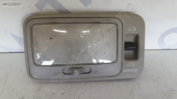 honda cr-v 2000 çıkma orjinal tavan lambası (sunroof) (son fiyat)