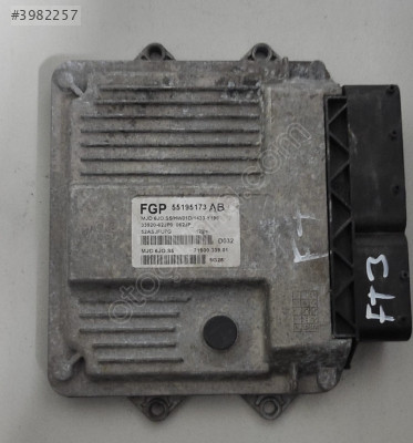 OPEL CORSA MOTOR BEYNİ MJD6JO.S5 55195173AB 52ASJFU7G