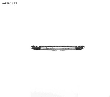 ÖN TAMPON ÜST IZGARA ( GÜMÜŞ GRİ ) PG 207 2009- PEUGEOT