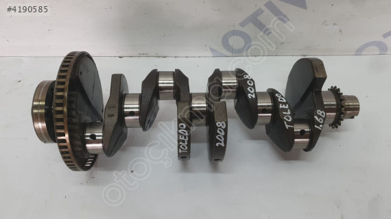 seat toledo 2006 1.6 krank mili/kolu (son fiyat)