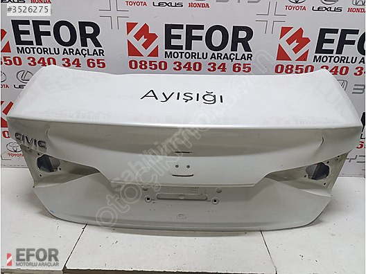 HONDA CİVİC BAGAJ KAPAĞI ÇIKMA ORİJİNAL PARÇA 2021-2024