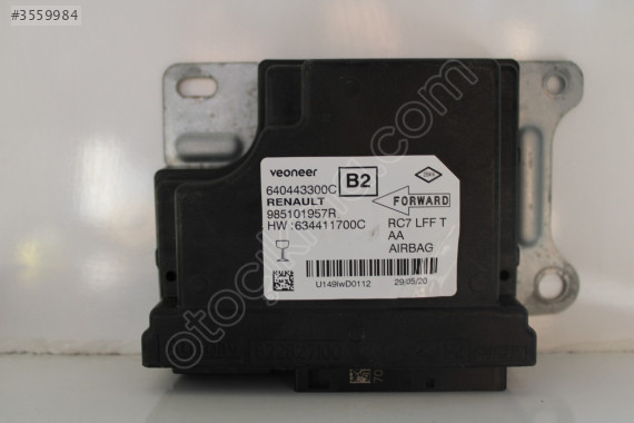 RENAULT MEGANE 4 AİRBAG BEYİN 640443300C