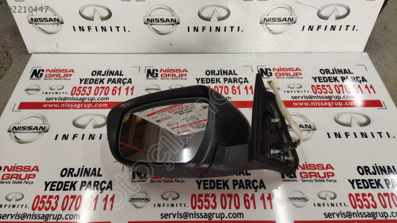 NİSSAN X-TRAİL SOL DİKİZ AYNASI SIFIR PARÇA T32 2014-2020