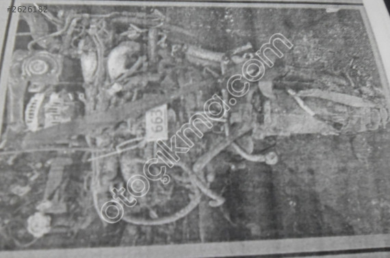 SUBARU EJ25 OTOMATİK KOMPLE MOTOR