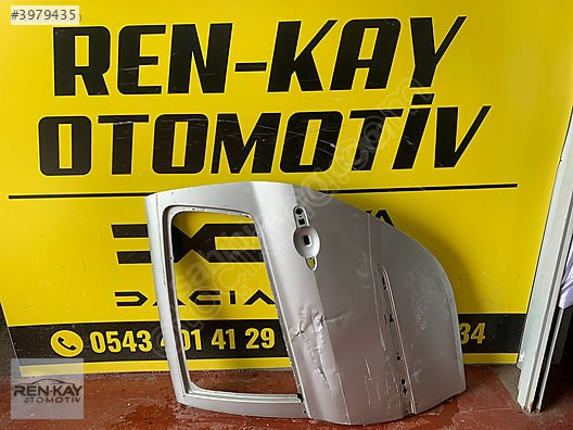 RENAULT CLİO 3 SOL ARKA KAPI GRİ ORJ ÇIKMA RENKAY KOCAELİ