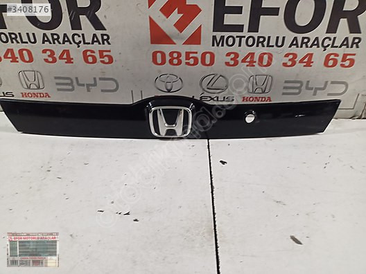 HONDA JAZZ ORJİNAL ÇIKMA BAGAJ PLAKALIK