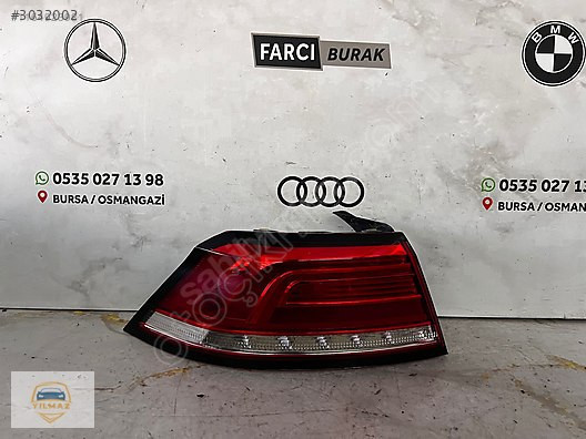 PASSAT B8 HATASIZ SOL DIŞ STOP ORJİNAL