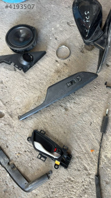 Honda civic fc5 sağ ön kapı kolu + düğme