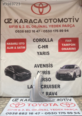 2020-2025 TOYOTA COROLLA CROSS ÇIKMA ORJİNAL SAĞ ÖN ÇAMURLUK