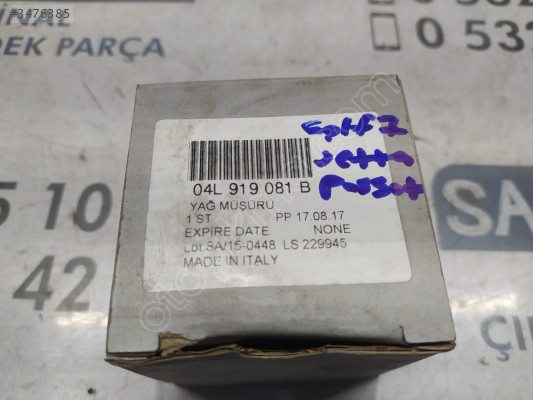 SIFIR VW GOLF 7 JETTA PASSAT YAĞ MÜŞÜRÜ 04L919081B