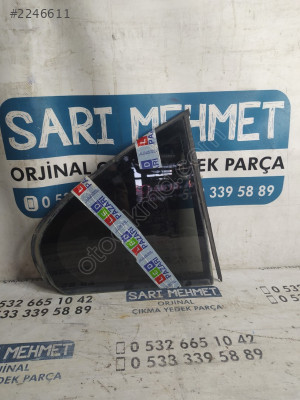 ÇIKMA BMW 5 SERİSİ E39 SAĞ ARKA KELEBEK CAMI