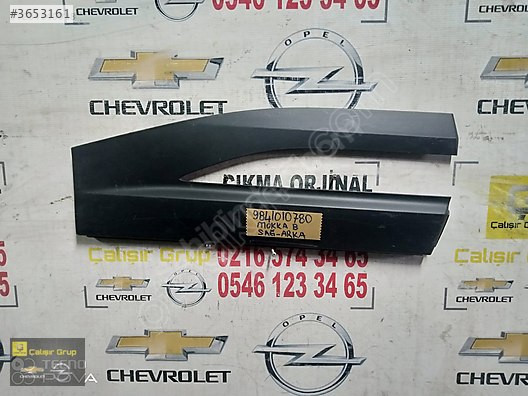 MOKKA B SAĞ ARKA KAPI BANDI OEM 9841010780 ÇIKMA SÖKME YEDEK P