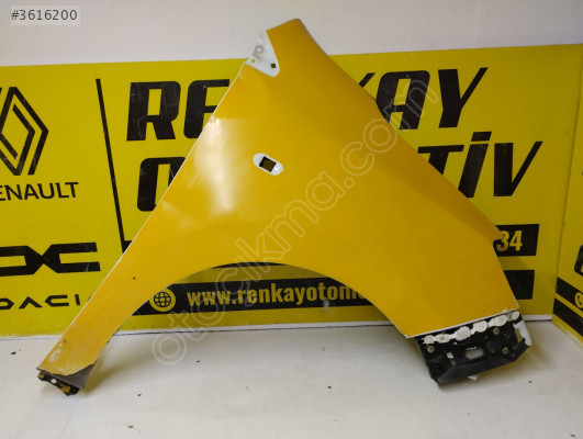 260421830R DACİA DOKKER LODGY SAĞ ÖN ÇAMURLUK SARI ORJ RENKAY OTO