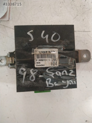 VOLVO S40 MERKEZİ KONTROL ÜNİTESİ 30852104
