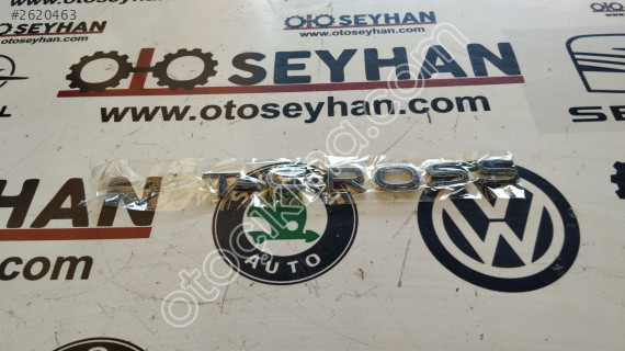 t-cross bagaj yazısı