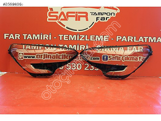CİTROEN C5 SIFIR ORJİNAL FAR CAMI TAKIMI