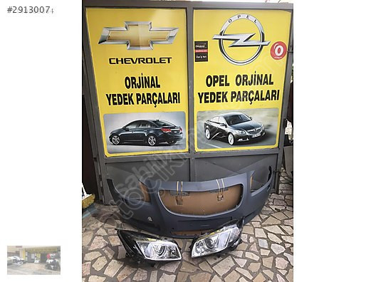 Opel insignia cosmo ön tampon sağ sol far ORJİNAL OTO