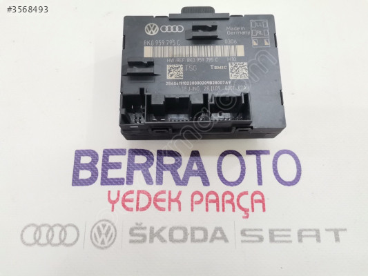 8K0959795C AUDİ A4 A5 Q3 KAPI MODÜLÜ 2008-2015