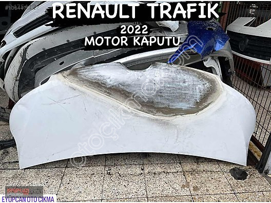 2022 RENAULT TRAFİC ORJİNAL HATASIZ MOTOR KAPUTU