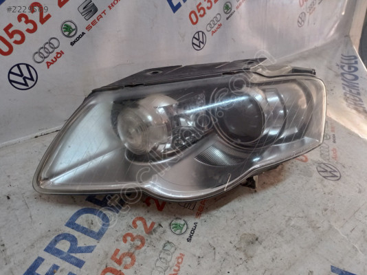 E95545543 06-10 PASSAT B6 HİGHLİNE ORJ. ÇIKMA SOL ÖN FAR