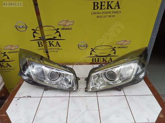 OPEL İNSİGNİA A SAĞ SOL FAR ÇIKMA ORJİNAL YEDEK PARÇA