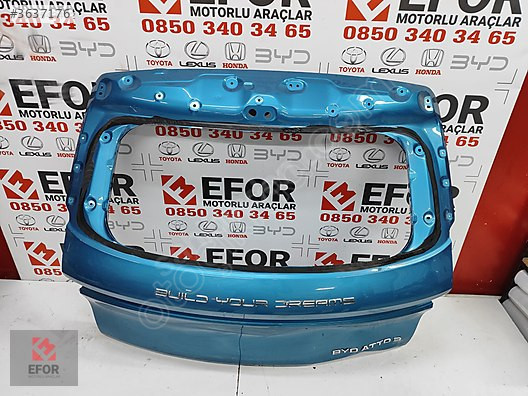 Toyota BYD ATTO 3 BAĞAJ KAPAK ORJİNAL ÇIKMA YEDEK PARÇA 23-24