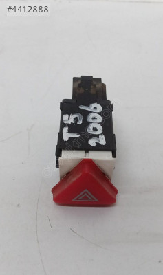 volkswagen t5 06 dörtlü çakar/flaşör düğmesi (son fiyat)