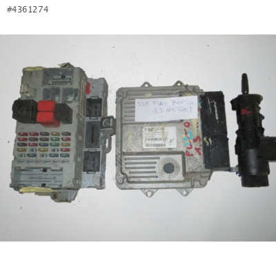 MJD6JF.P6 55192093 Fiat Punto Motor Beyni Komple Seti