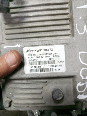 FİAT DOBLO 1.3 MULTİJET MOTOR BEYNİ 51805372