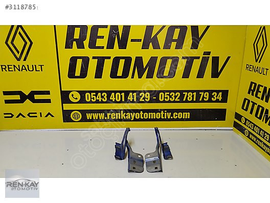 654010808R / 654006494R RENAULT CLİO 5 SAĞ SOL KAPUT MENTEŞESİ